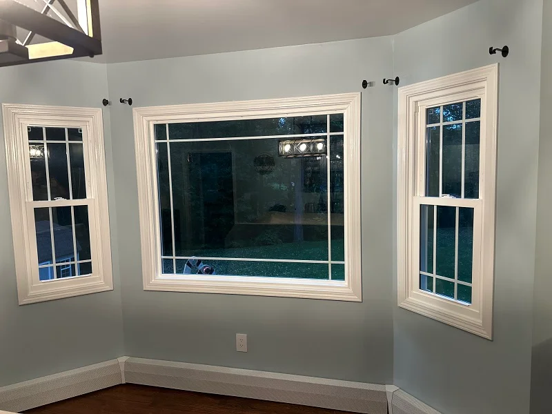 Custom vinyl replacement windows
